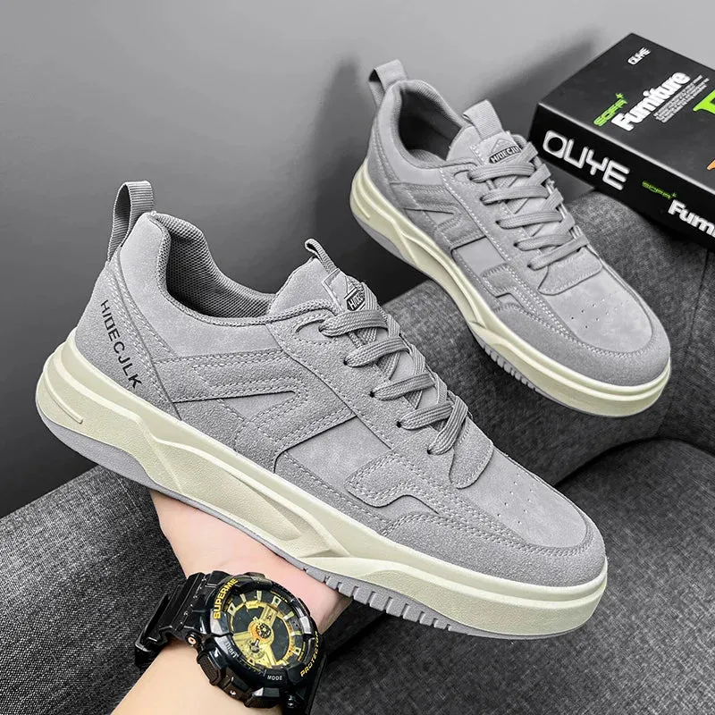 Advbridge Men's Causal Low Top Skate Shoes Breathable Lightweight Non-Slip Sneakers Comfort Fit Walking Shoes for Male
