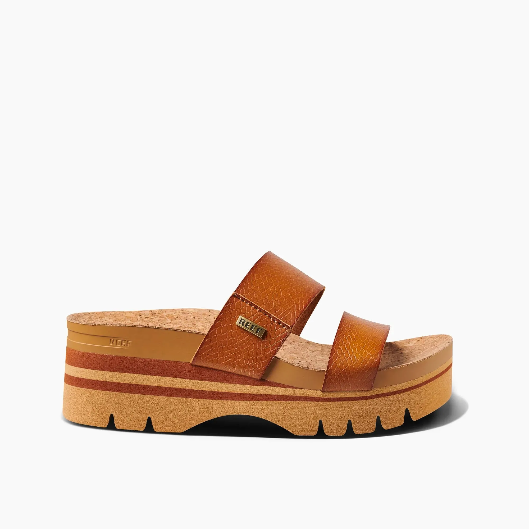 Reef Womens Cushion Vista Higher Cognac
