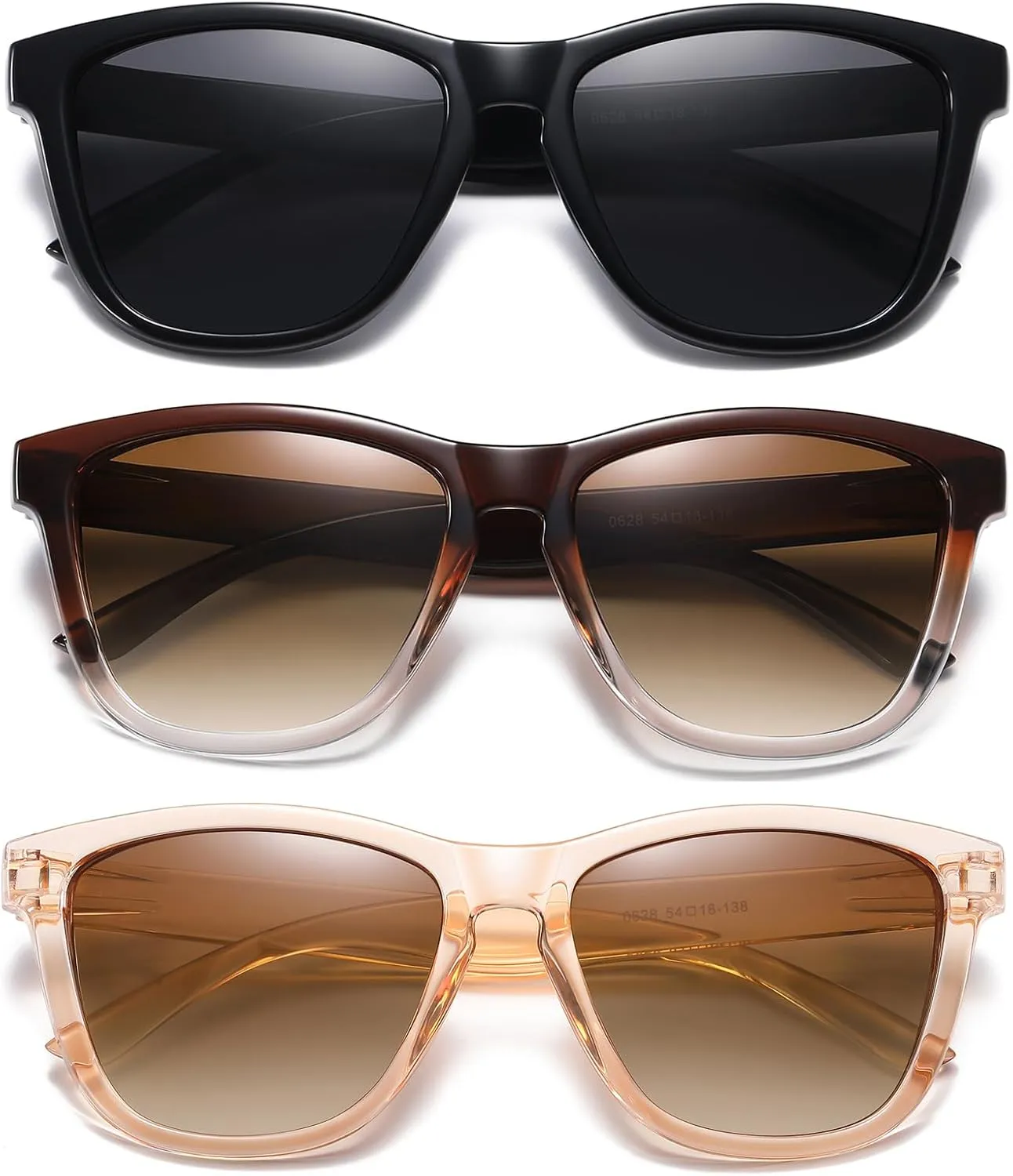 Sunglasses Womens Polarized Sunglasses for Women Trendy Designer Mirrored UV400 Protection Sun Glasses