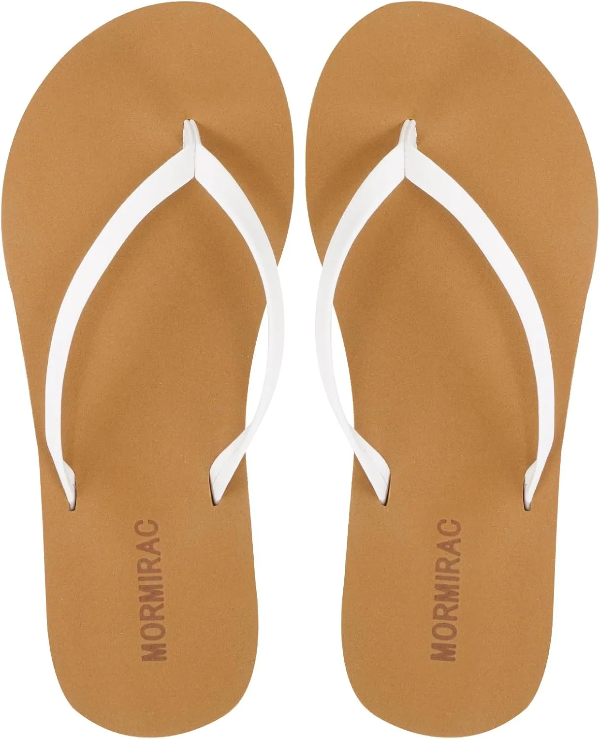Womens Slim Leather Comfortable Flip Flops Summer Beach Thong Sandals Arch Support Non Slip