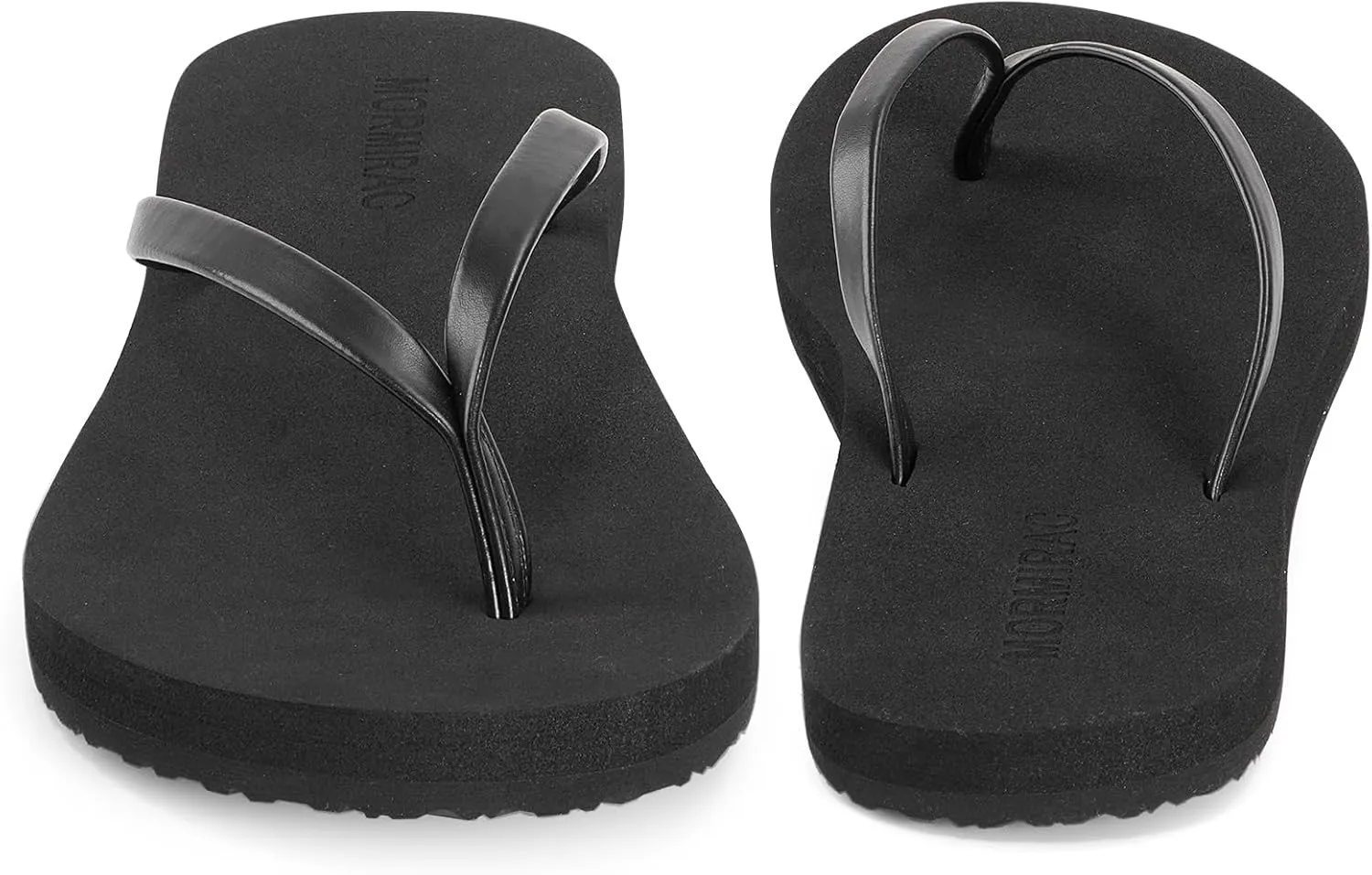 Womens Slim Leather Comfortable Flip Flops Summer Beach Thong Sandals Arch Support Non Slip